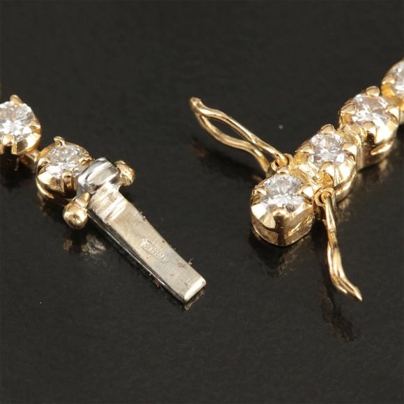 18K 3.00 CTW Diamond Line Bracelet - Picture 6 of 7